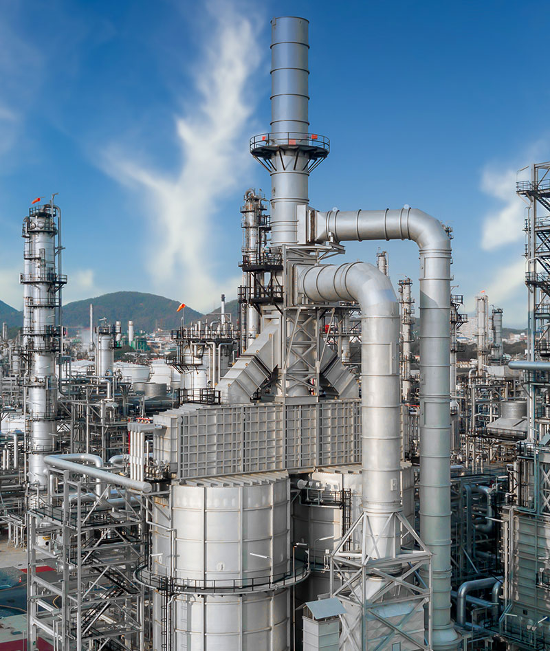 petrochemical plant