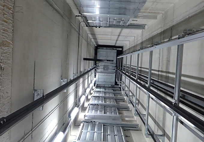 elevator shaft